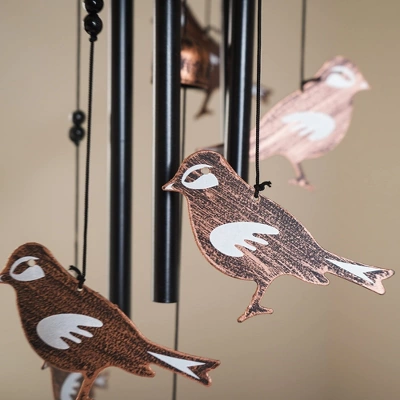 Dawhud Direct 32" H Soothing Songbirds Wind Chimes For Outside - Unisex Gift - Image 3