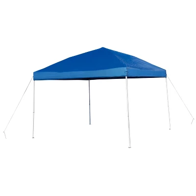 Flash Furniture 10'x10' Pop Up Event Canopy Tent With Carry Bag And Folding Bench Set - Portable Tailgate, Camping, Event Set - Image 9