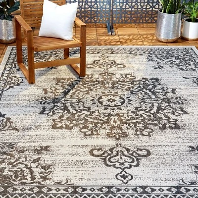 Azalea Outdoor Patio Country Rug - Nicole Miller - Image 2