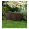 Glenwood 101 Gallon Outdoor Storage Box - Brown - Keter