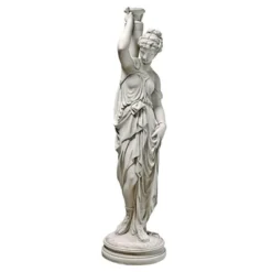 Design Toscano Dione, The Divine Water Goddess Garden Statue: Grande