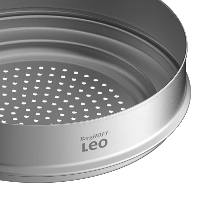 BergHOFF Graphite Recycled 18/10 Stainless Steel Steamer Insert 10" - Image 2