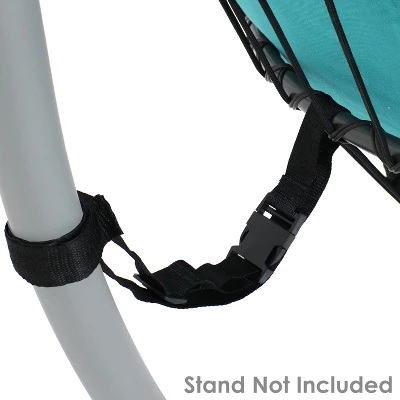 Sunnydaze Decor Sunnydaze Outdoor Resin Wicker Patio Penelope Hanging Basket Egg Chair Swing With Cushions And Headrest - 2pc - Image 4