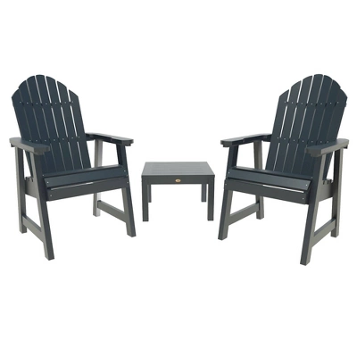 Hamilton 3pc Outdoor Set With Deck Chairs & Adirondack Side Table - Highwood - Image 8