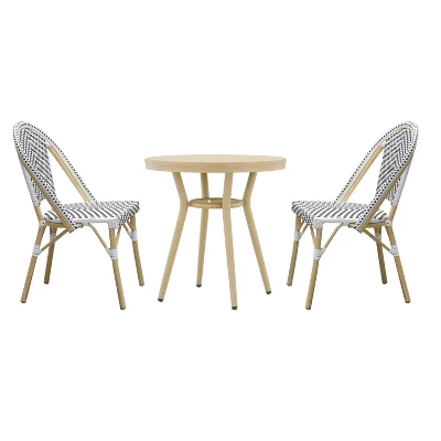 3pc Arna Patio Chair Set With Side Table - MiBasics - Image 11