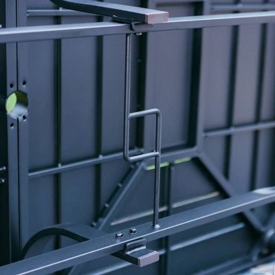 7pc Outdoor Dining Set With Rectangular Steel Table With 1.9" Umbrella Hole & Rattan Wicker Chairs With Cushions - Beige - Captiva Designs - Image 11