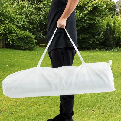 Costway 10'x20' Canopy Tent Heavy Duty Wedding Party Tent 4 Sidewalls W/Carry Bag - Image 6