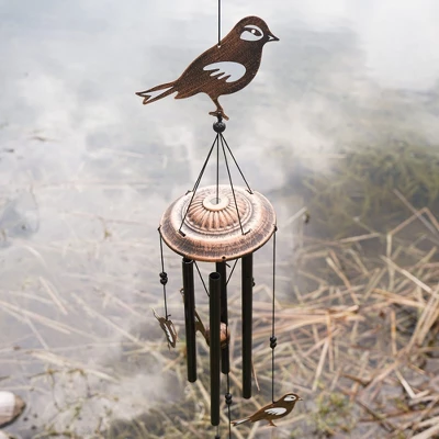 Dawhud Direct 32" H Soothing Songbirds Wind Chimes For Outside - Unisex Gift - Image 4