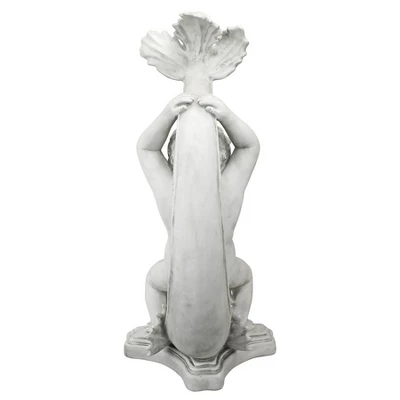 Design Toscano Boy On Dolphin Classical Garden Statue - Image 3