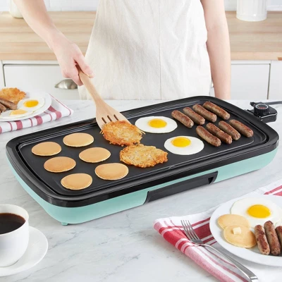 Dash Everyday Electric Griddle - Aqua - Image 3