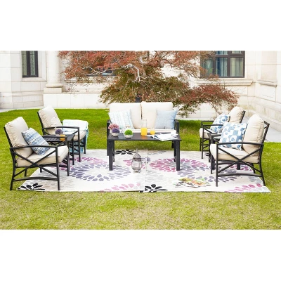 8pc Loveseat Patio Seating Set - Patio Festival - Image 9