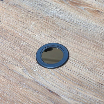 Patio Set With Steel Table With 1.57" Umbrella Hole & Steel Swivel Sling Arm Chairs - Captiva Designs - Image 2