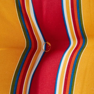 Carnival Stripe Outdoor Swing And Bench Cushion - Kensington Garden - Image 6