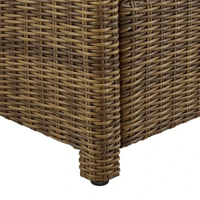 Bradenton Outdoor Wicker Ottoman - Crosley - Image 8