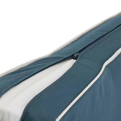 Crosley 5pc Bradenton Steel Outdoor Patio Fire Pit Furniture Set With Armless Chairs - Image 11