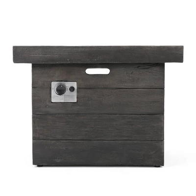 Keana 5pc Faux Rattan Club Chair & Fire Pit Chat Set - Christopher Knight Home - Image 3