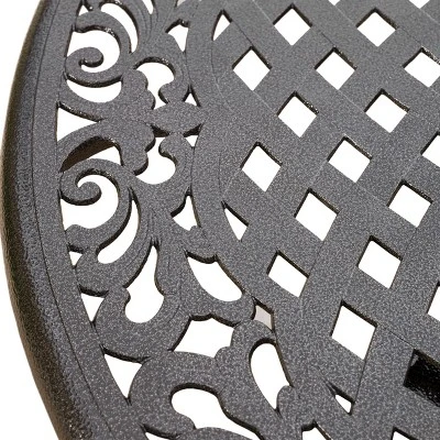 Christopher Knight Home Ridgecrest Outdoor Aluminum 5 Piece Dining Set - Image 10