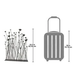 Design Toscano Prairie Grasses Metal Sculpture