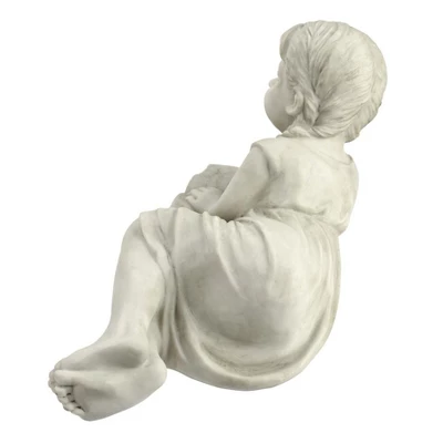 Design Toscano Reading Rebecca Garden Scholar Statue - Image 4