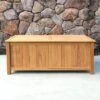 Sherwood Teak Storage Deck Box - Light Brown - Cambridge Casual