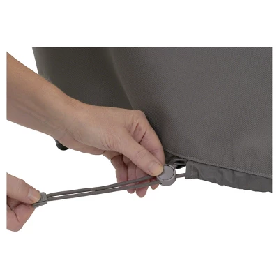 70" Ravenna Round Patio Table And Chair Dark Taupe Cover - Classic Accessories - Image 6