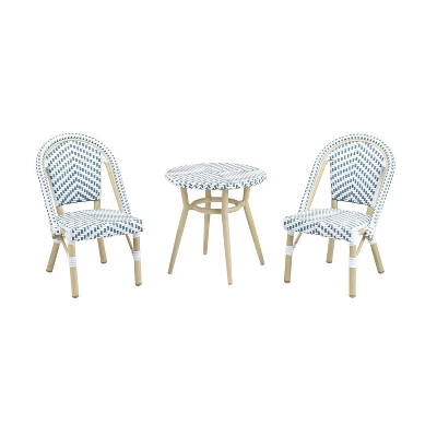 3pc Pyrite Kids' Aluminum Picnic Table Set - MiBasics - Image 9