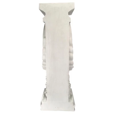 Design Toscano Trapezophoron Sculptural Winged Lion Pedestal - Image 4