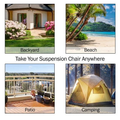 Pure Garden Folding Lounge Chairs β Portable Camping Or Lawn Chairs, Navy, Set Of 2 - Image 5