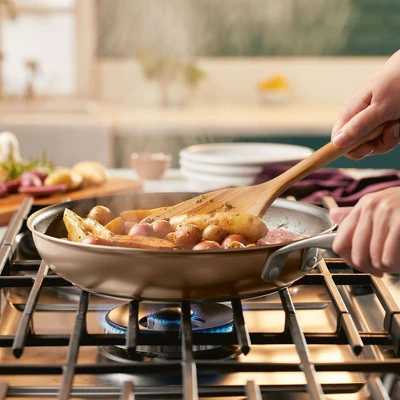 Anolon Ascend 12" Hard Anodized Nonstick Frying Pan Bronze - Image 7