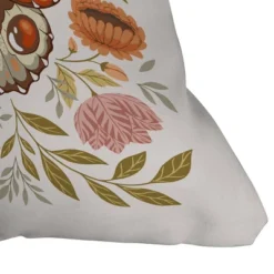Avenie Morris Inspired Butterfly Outdoor Throw Pillow - Deny Designs