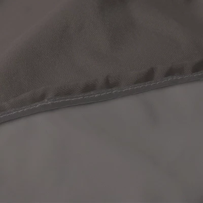 Classic Accessories Ravenna Water-Resistant BBQ Grill Cover For Island With Left And Right Grill Head, Dark Taupe - Image 6