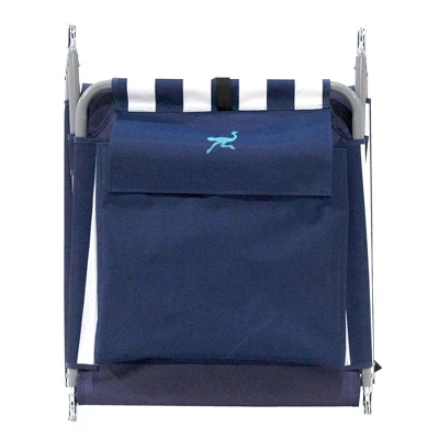 Ostrich BPCHS-1002S Outdoor Folding Backpack Facedown Sling Chaise 4 Position Lounge Chair For Outdoor Beach, Patio, Camp, And Pool With Storage Bag - Image 4