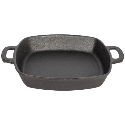 Dyna-Glo DG10CIS 10"x10" Cast Iron Skillet, Black