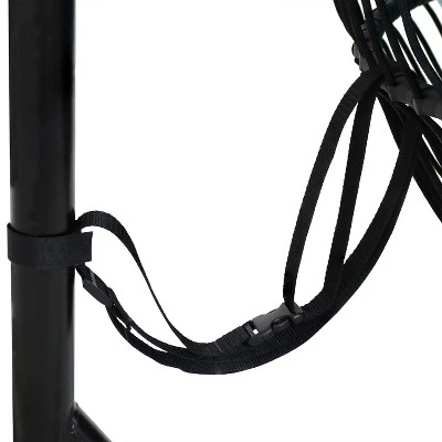 Sunnydaze Decor Sunnydaze Outdoor Resin Wicker Patio Julia Hanging Basket Egg Chair Swing With Cushions, Headrest, And Steel Stand Set - 3pc - Image 4