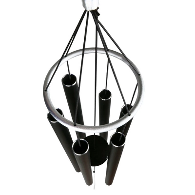 Nature's Melody Aureole Tunes Wind Chimes - 6-Tube Rustproof Aluminum Outdoor Windchime - Image 4