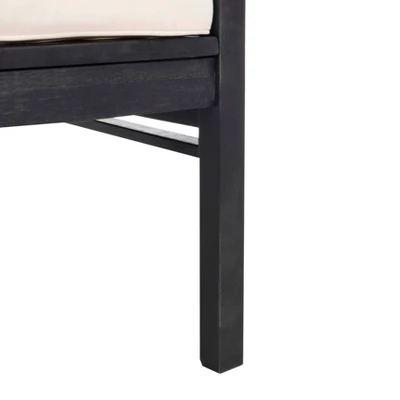 Carson 4pc Outdoor Set - Black/White - Safavieh - Image 4