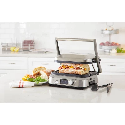 Cuisinart Griddler 5 - Stainless Steel - GR-5BP1 - Image 4
