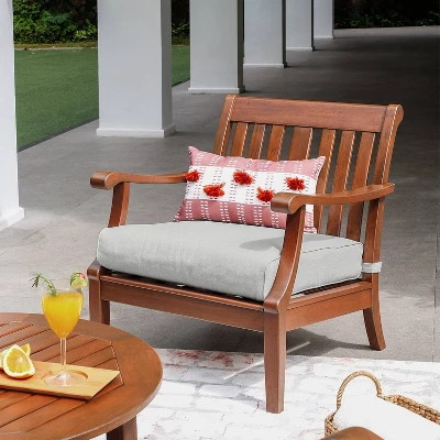 Sopra 5pc Wood Patio Chat Set - Cambridge Casual - Image 2