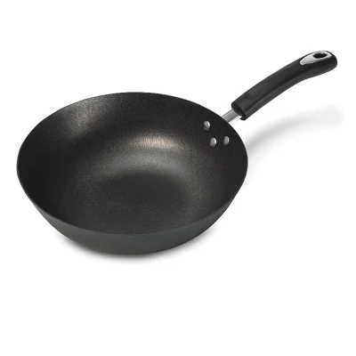 Starfrit Light Nonstick Cast Iron Wok With Bakelite Handle (12-In.) - Image 2