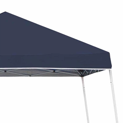 Z-Shade 10 X 10 Foot Angled Leg Outdoor Canopy Tent With A Push Button Locking System And Z-Shade 4 Pack Of Heavy Duty Leg Weight Bags, Navy - Image 3