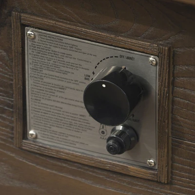 Walson 5pc Acacia Wood Club Chairs And Fire Pit Set Teak And Brown - Christopher Knight Home - Image 6