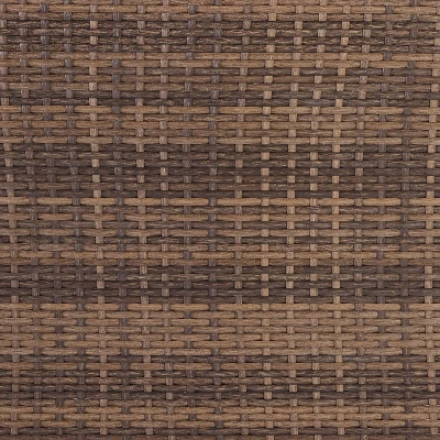 Capella Outdoor Wicker Sofa - Cream/Brown - Crosley - Image 4