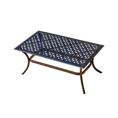 2pc Sofa And Coffee Table Patio Seating Set - Patio Festival - Image 8