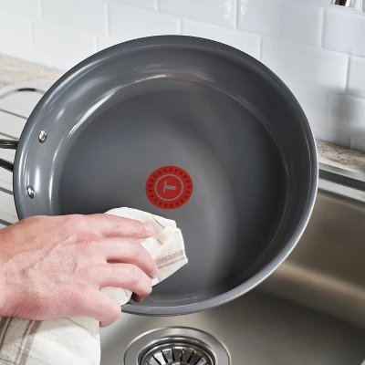 T-Fal Excellence Reserve 12" Ceramic Nonstick Frypan Gray - Image 5