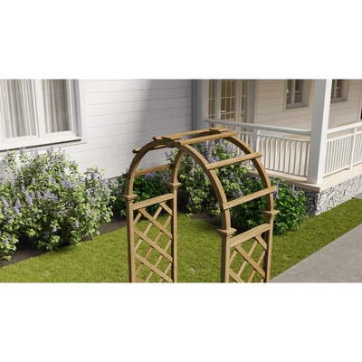 Collingwood 7' Outdoor Arbor - Vita - Image 2