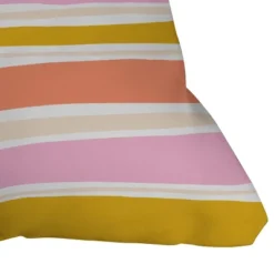 Sunshine Canteen Del Mar Stripes Outdoor Throw Pillow - Deny Designs