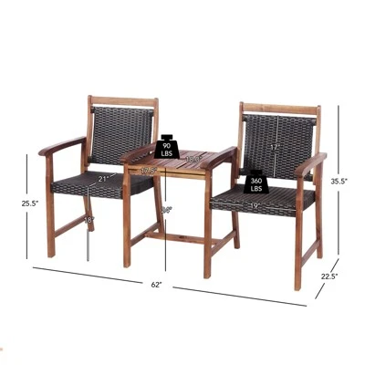 Patio Small Space Chat Sets - Image 3
