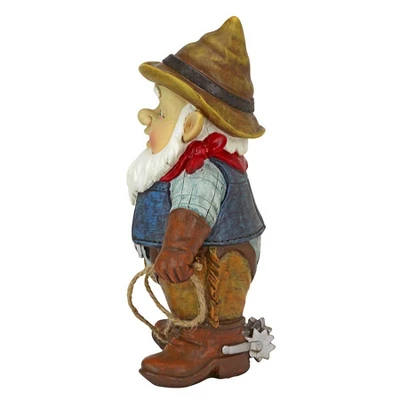 Design Toscano Country Cowboy Klaus Garden Gnome Statue - Image 4