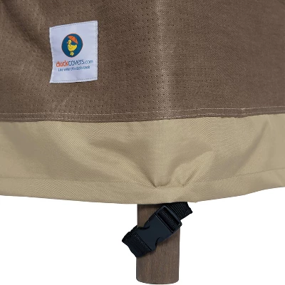 Duck Covers 38" Brown Elegant Waterproof Patio Chair Cover - Image 2