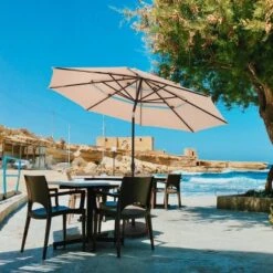 10' X 10' Outdoor 3-Tier Patio Market Umbrella - Captiva Designs